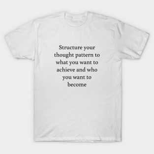 Long quote Good meaning T-Shirt